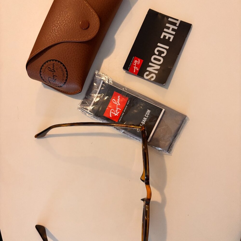 RayBan Tortoise Shell Sunglasses - Picture 2 of 5